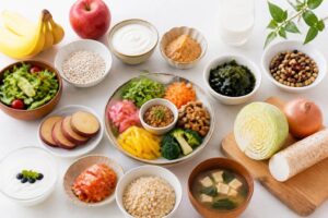 腸活に役立つ食物繊維は水溶性と不溶性のどちら？